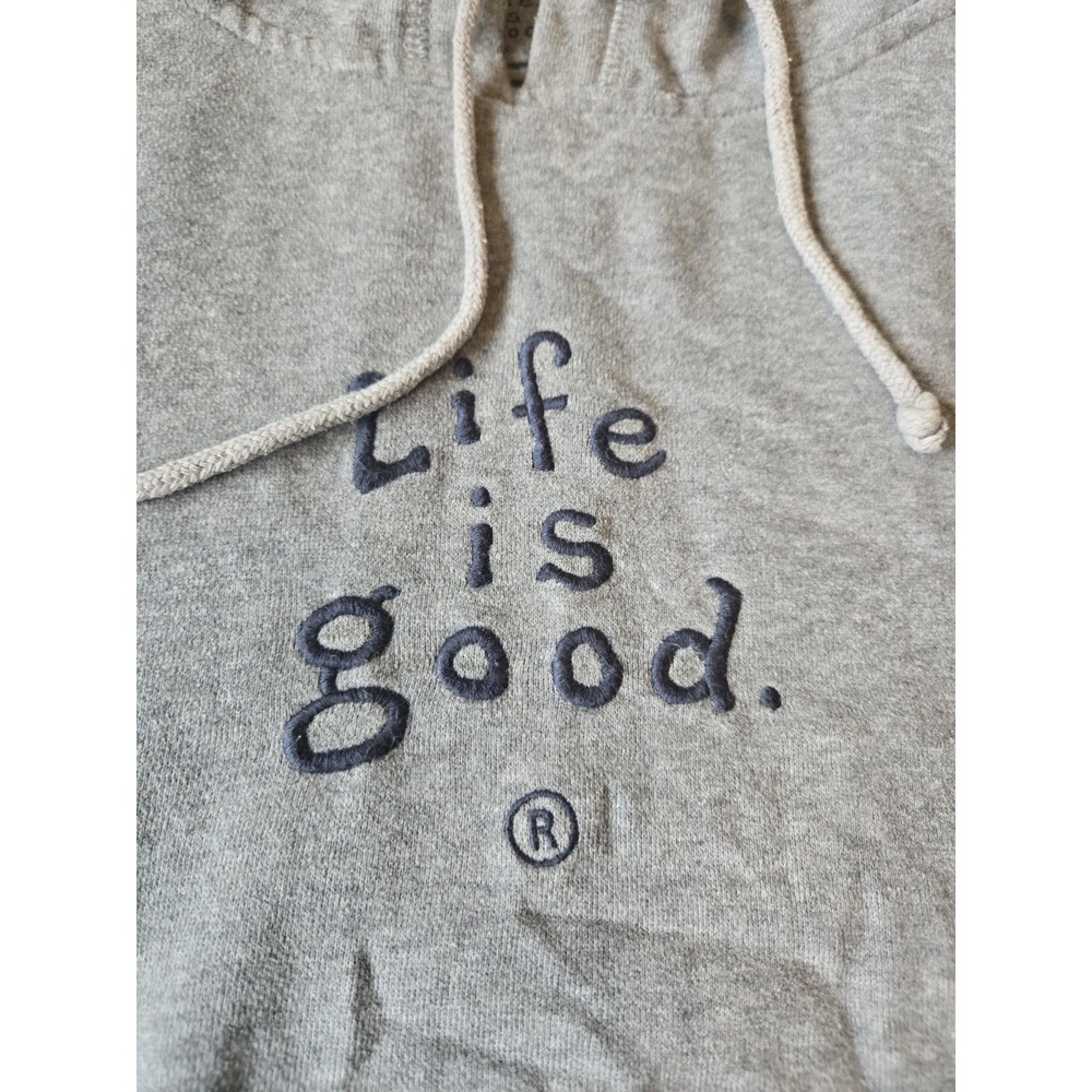 Life Is Good Gray Hoodie Mens XXL - Picture 2 of 8